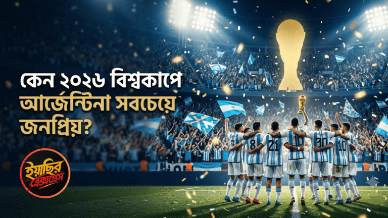 ২০২৬ FIFA World Cup কেন আর্জেন্টিনার জনপ্রিয়তা এখন তুঙ্গে